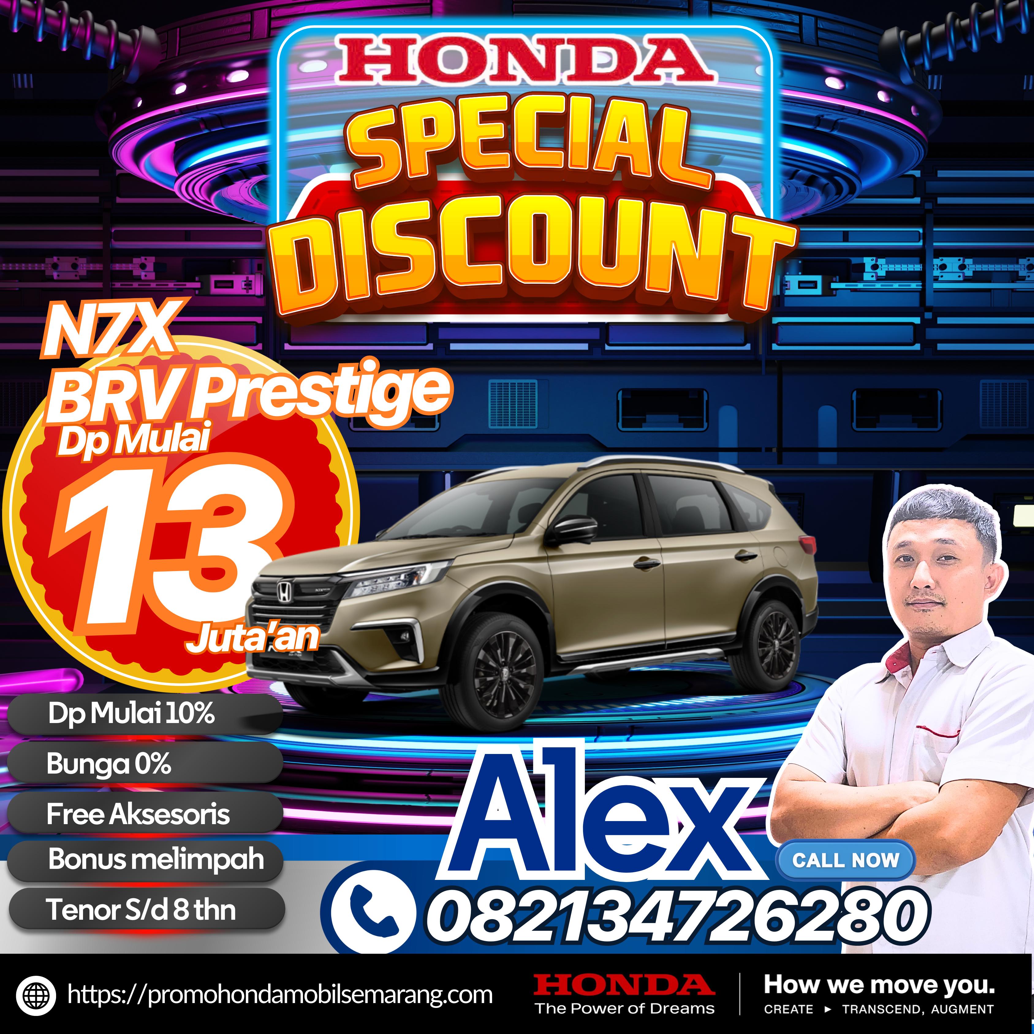 Promo Honda BRV Terbaru Semarang Gajahmada