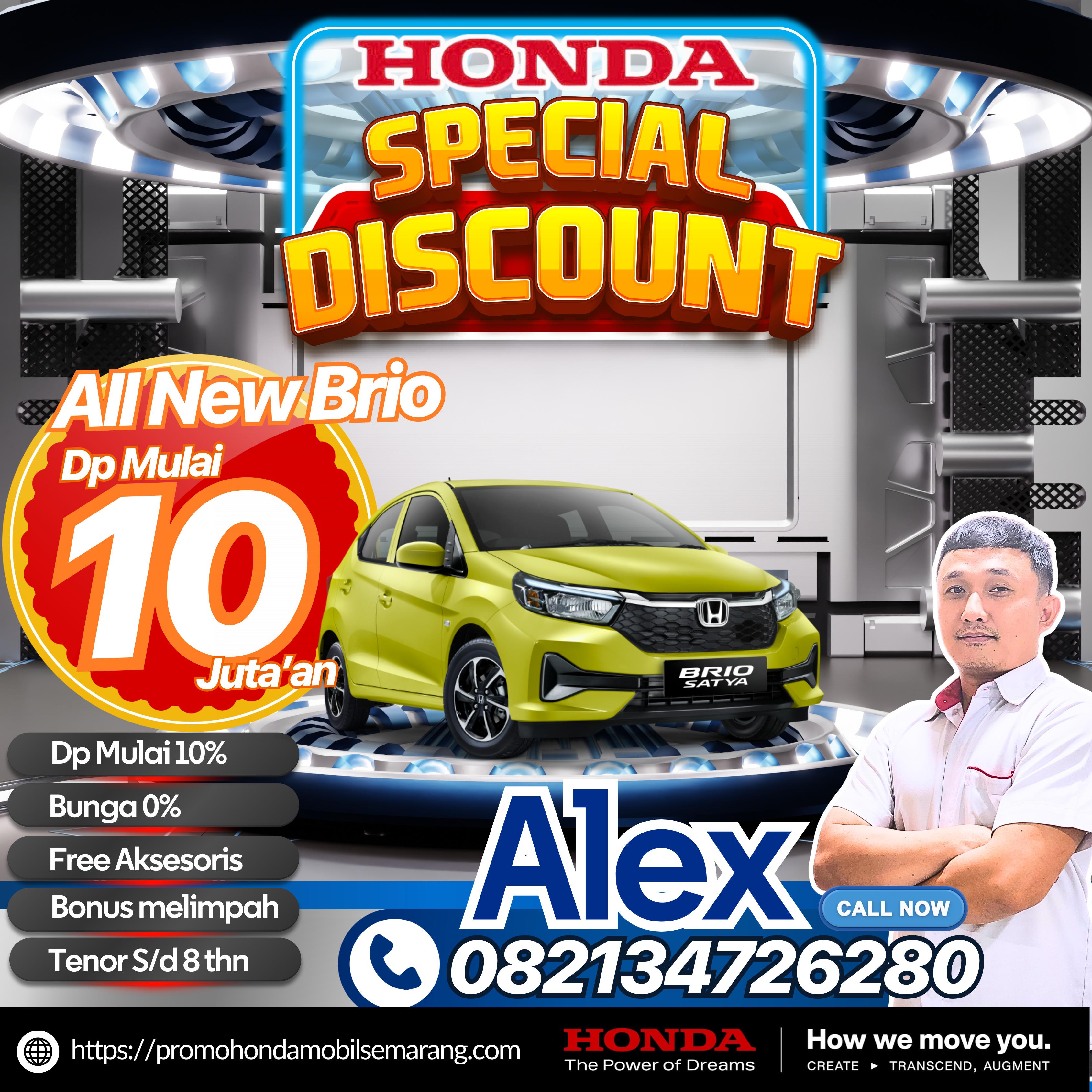 Promo Honda Brio Terbaru Semarang Gajahmada