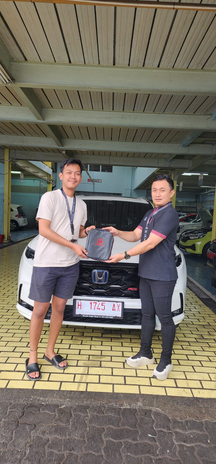 Serah Terima Mas Ahmad Wibowo
